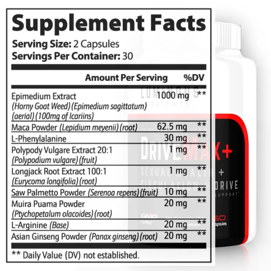 DriveMax+ - Luminous Nutrients
